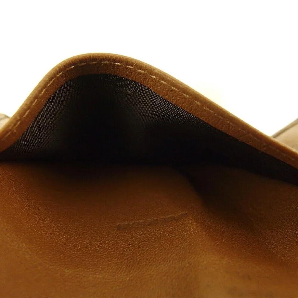 DIOR Key Case Honeycomb Beige PVC x Leather Authentic - Picture 8 of 10